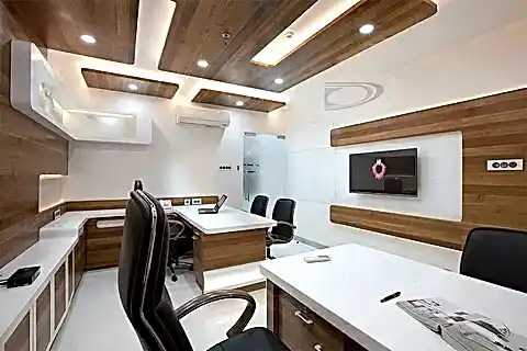 Bakı Çalışma Odası İç Mimari Tasarım