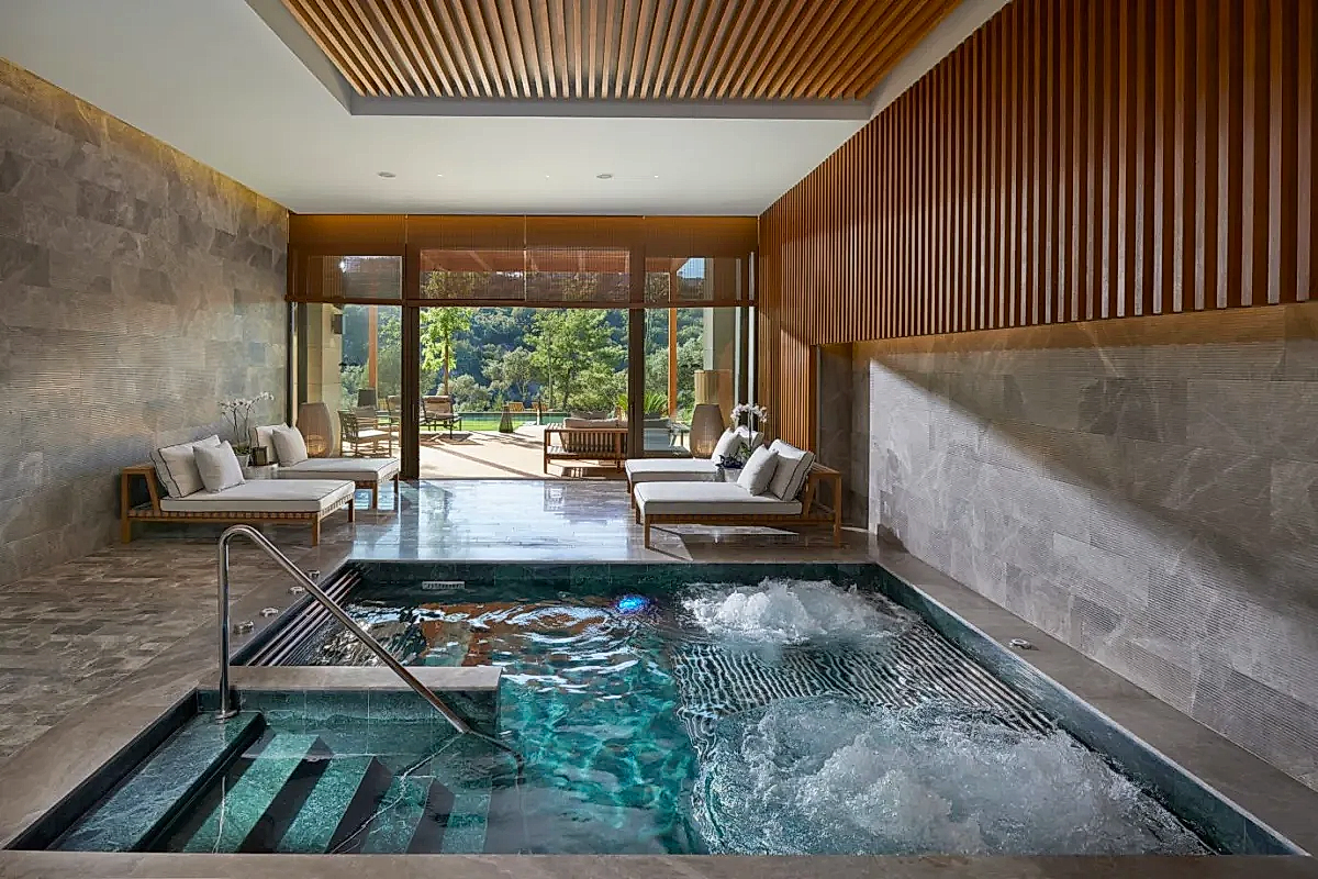 Lüks Villalarda İç Mimarlık ile Spa ve Dinlenme Alanları